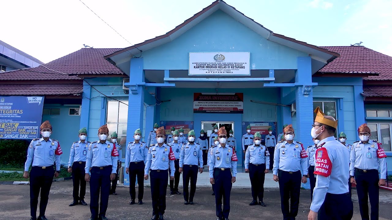 Pemandangan Kantor Imigrasi Ketapang